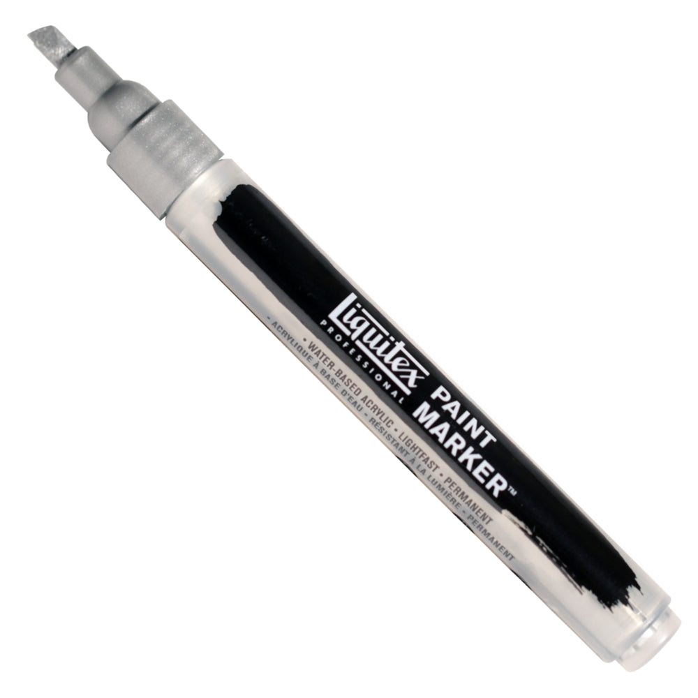 Marcador Liquitex Paint Marker 4mm 4620239 Iridescent Rich Silver